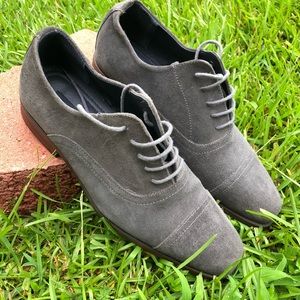 Joseph Abboud Suede Oxford Dress Shoes